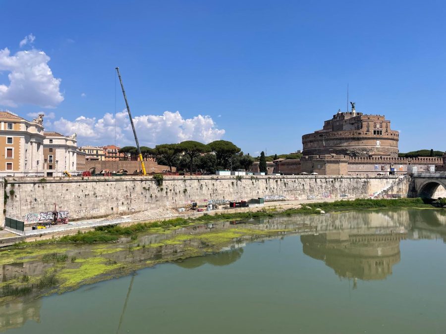 Intervento sui muraglioni del Tevere, Roma